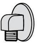 Symmons Industries Polished Chrome 1/2 in. NPT Elbow 