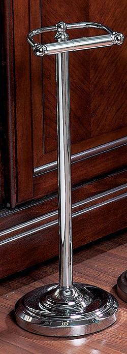 Freestanding Mount Toilet Tissue Holder in Polished Chrome