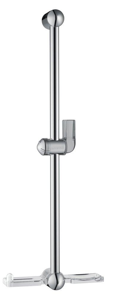 Hansgrohe Polished Chrome Slide Bar with Soap Dish 