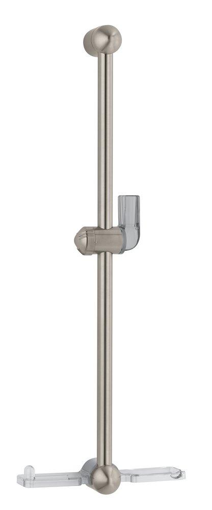 Hansgrohe Brushed Nickel Slide Bar with Soap Dish 