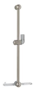 Hansgrohe Brushed Nickel Slide Bar with Soap Dish 