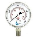McDaniel Controls 4-1/2 in. Lower Mount Pressure Gauge 