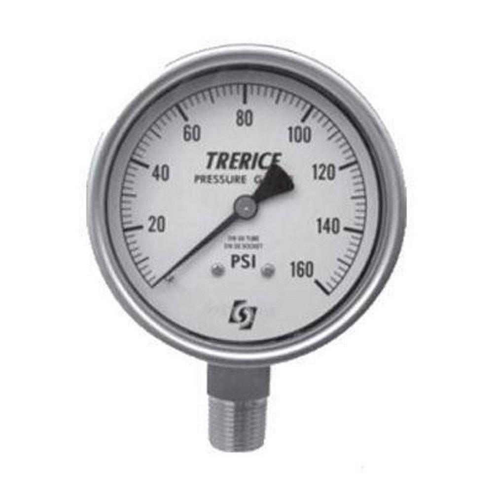McDaniel Controls Lower Mount Pressure Gauge 