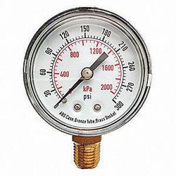4-1/2 in. 300 psi Pressure Gauge