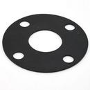 Tripac Fasteners Red 6-Hole 150# Rubber Flat Face Gasket 