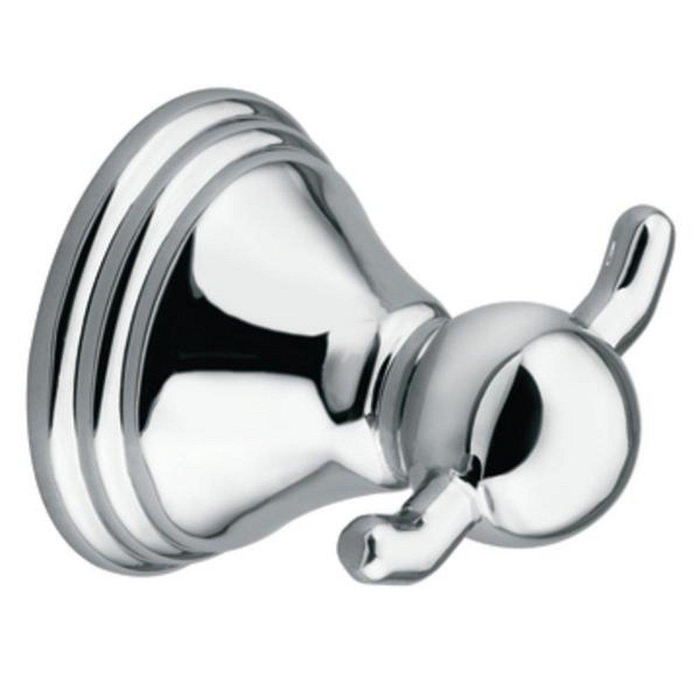 Moen Polished Chrome 2 Robe Hook 