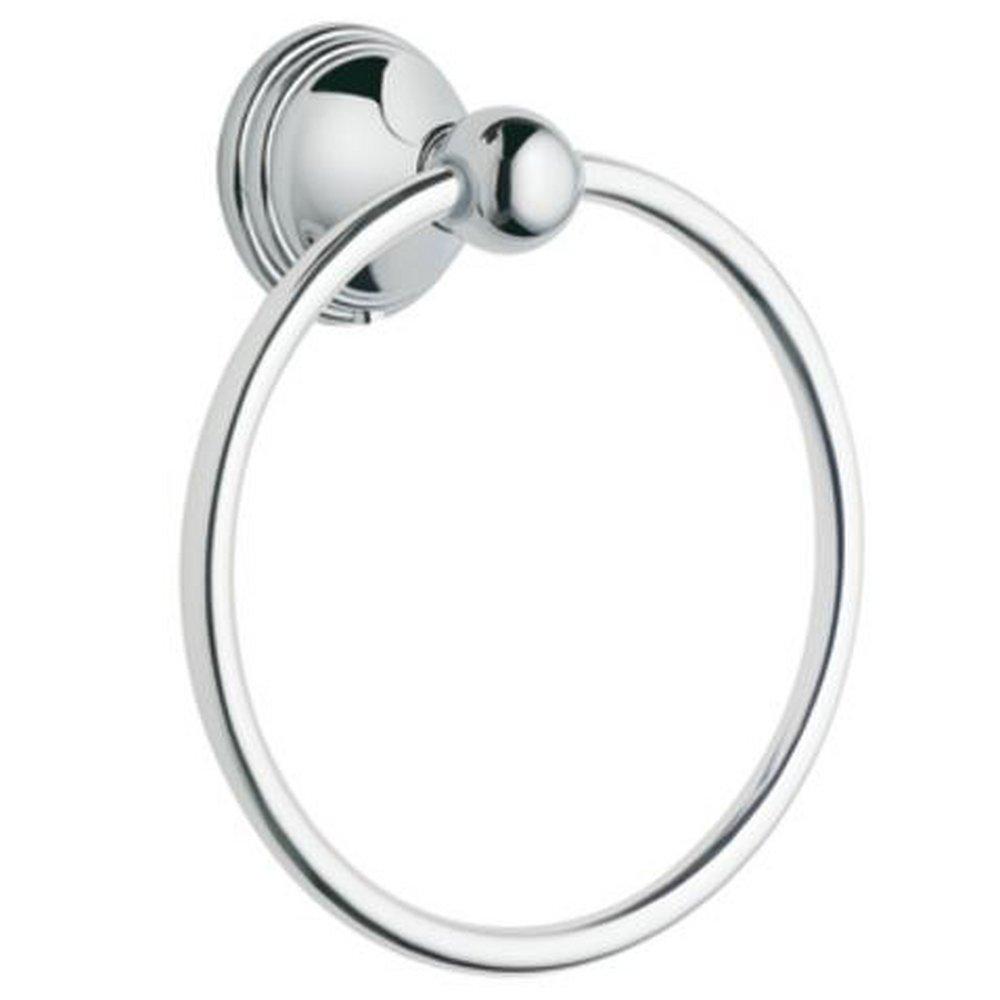 Moen Polished Chrome Round Towel Ring 
