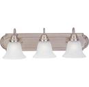 Maxim Lighting&reg; Satin Nickel 8 in. 100 W 3-Light Medium Bracket 