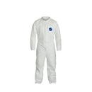Dupont Protective Apparel White Open Wrist and Ankle Coverall 