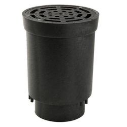 9 x 4 in. Schedule 40 Surface Drain Inlet with Grate