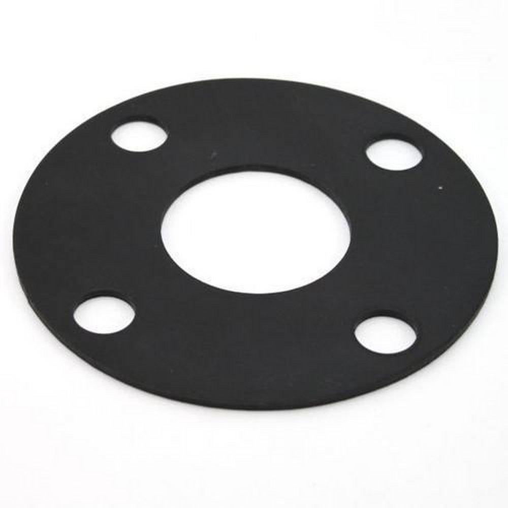 Tripac Fasteners 150 psi 6-Hole Rubber Flat Face Gasket 