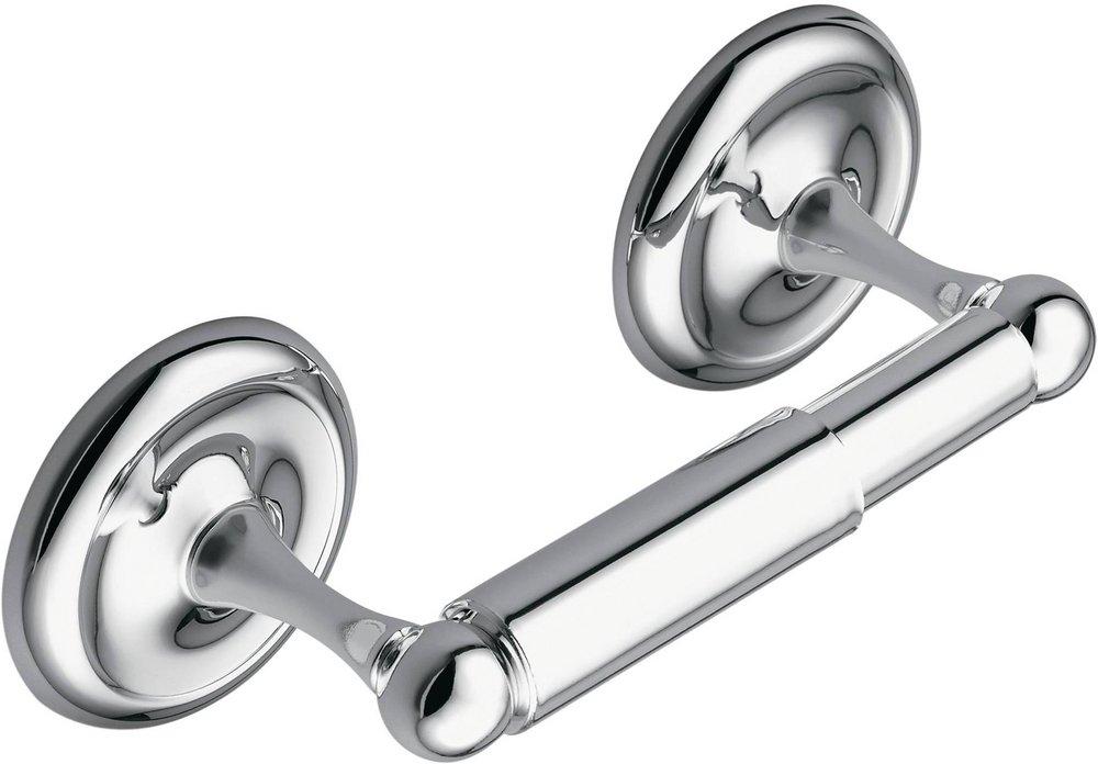 Moen Polished Chrome Concealed Mount and Wall Mount Toilet Tissue Holder 