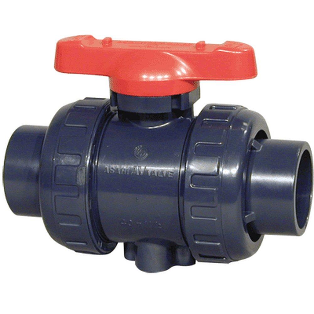 Plastic Full Port Union NPT and Union Socket Weld 230# Ball Valve 
