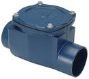 Zurn Blue Cast Iron No Hub Backwater Valve 