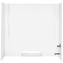Swan Corporation White 50 x 58 in. Tub & Shower Wall 