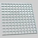 DiversiTech® White 48 x 24 in. Egg Crate Louvered Diffuser 