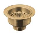 KOHLER Vibrant&reg; Brushed Bronze Manual Sink Strainer 