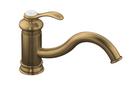 KOHLER Vibrant&reg; Brushed Bronze Single Handle Kitchen Faucet 