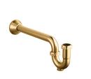 1-1/4 in. Brass P-Trap in Vibrant Brushed Bronze