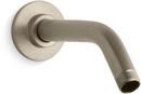 KOHLER Vibrant&reg; Brushed Bronze 7-1/2 in. Wall Mount Shower Arm and Flange 