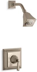 2.5 gpm Bath and Shower Trim Kit with Single Lever Handle and Hand Shower in Vibrant Brushed Bronze