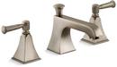 Two Handle Widespread Bathroom Sink Faucet in Vibrant Brushed Bronze