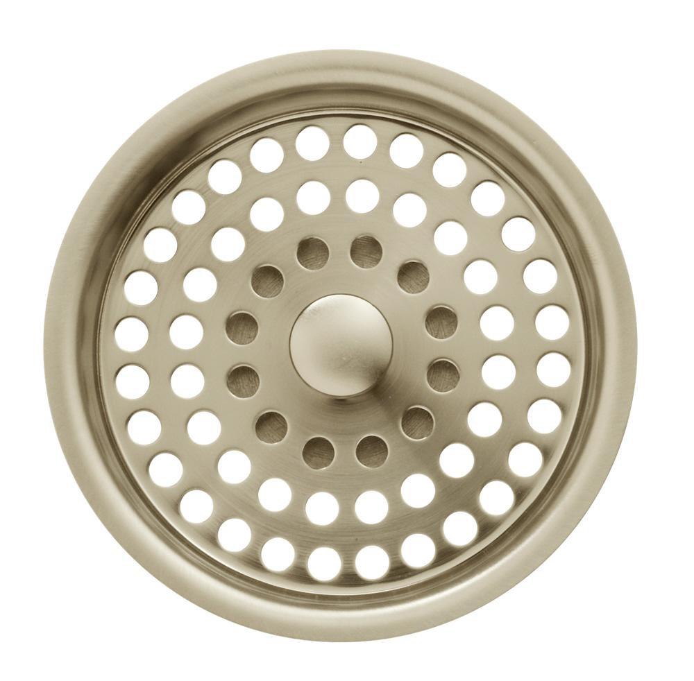 KOHLER Vibrant&reg; Brushed Bronze Basket Strainer 
