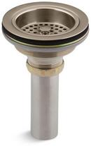 4-1/2 in. Solid Brass Basket Strainer