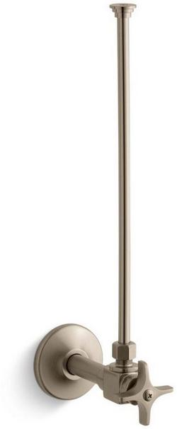 Toilet 3/8 x 12 in. Supply Kit in Vibrant&reg; Brushed Bronze