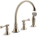 Two Handle Kitchen Faucet in Vibrant® Brushed Bronze