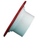 White PVC DWV Adjustable Metal Ring Closet Flange 