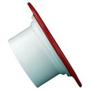 White PVC DWV Adjustable Metal Ring Closet Flange 