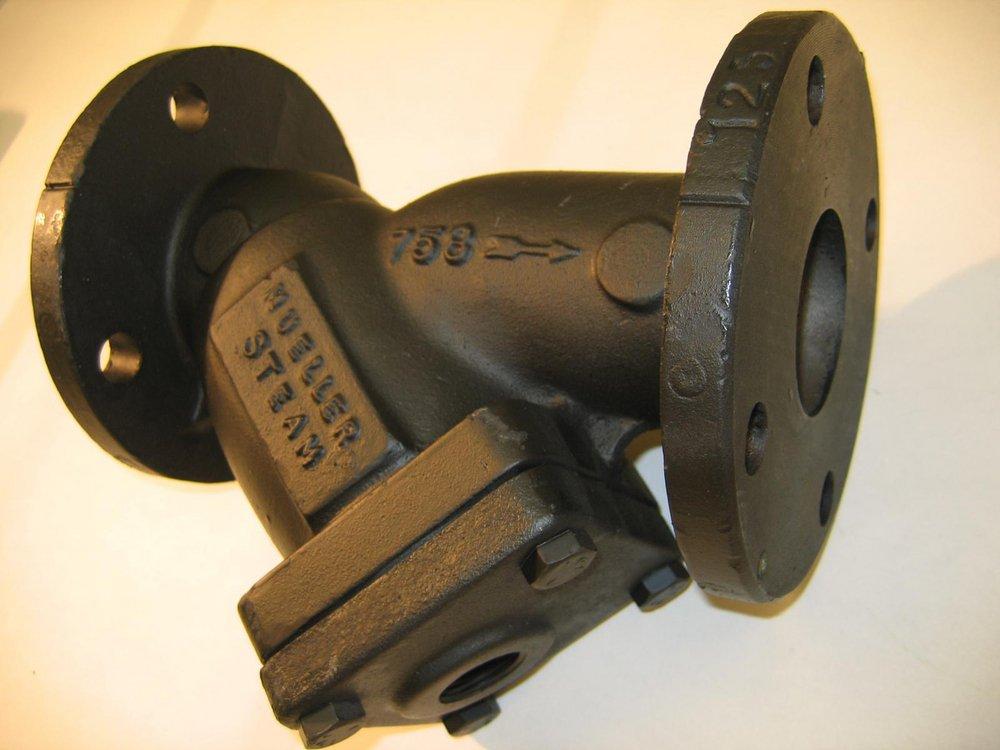 12 in. 125# IMP Cast Iron Flanged Wye Strainer 