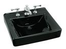 KOHLER Black Black&trade; Wall Mount Basin 