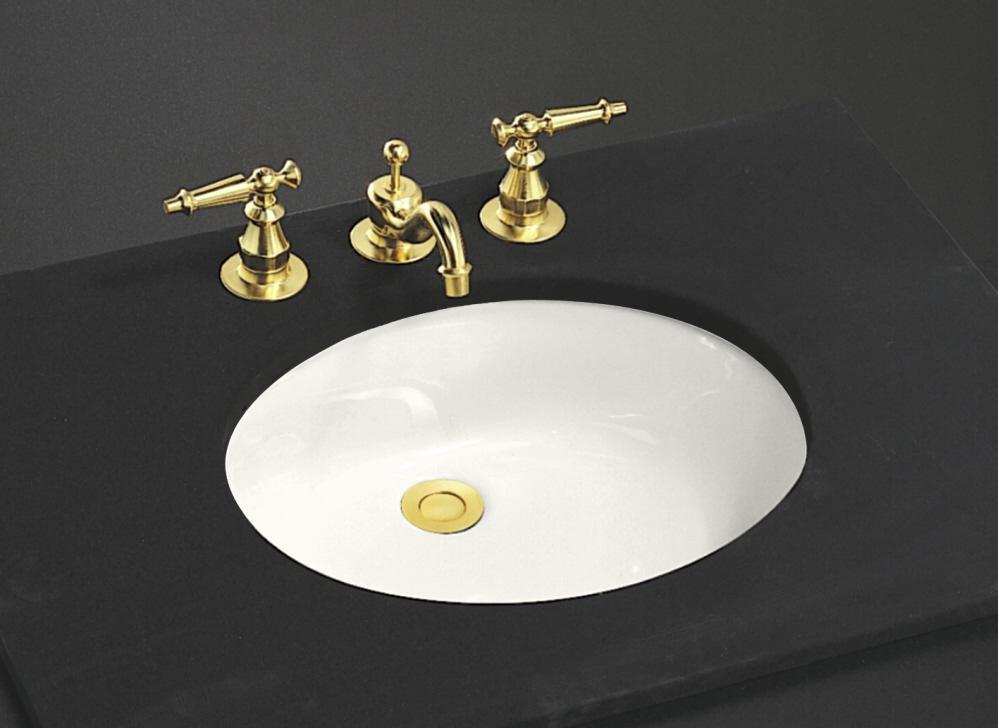 KOHLER White Undermount Basin 