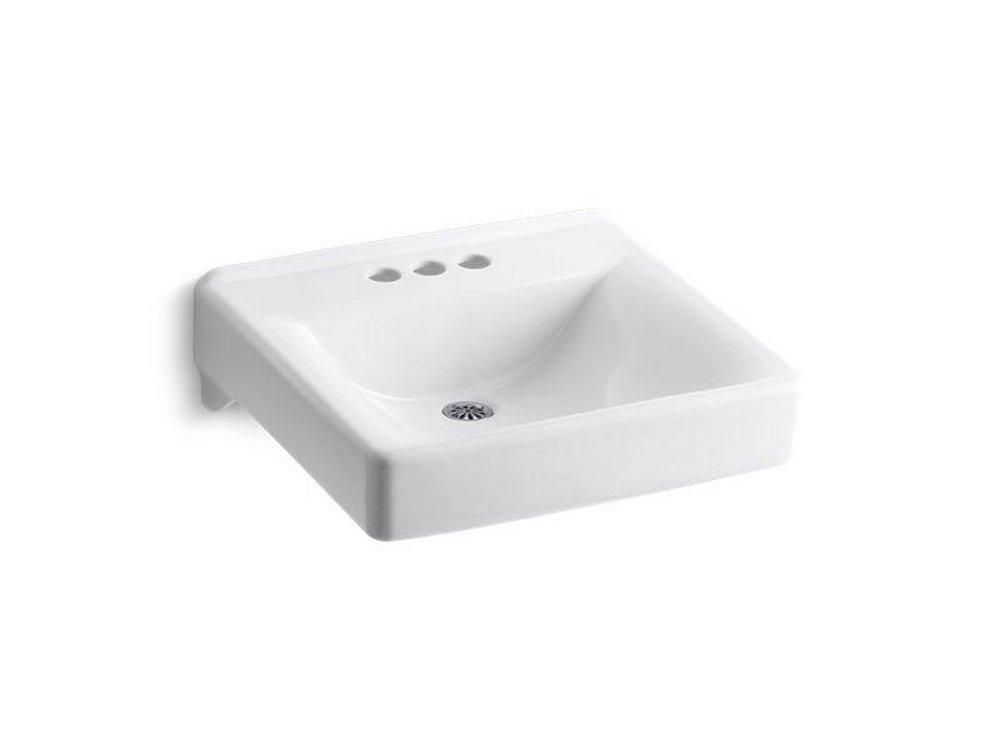 KOHLER White Wall Mount Basin 