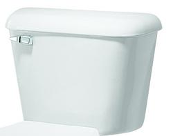 1.6 gpf Toilet Tank in White