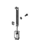 Spring, Guide or Rail Sub Assembly for Kohler 1006008 Clearflo Bath Drain Hood and Lift Rods