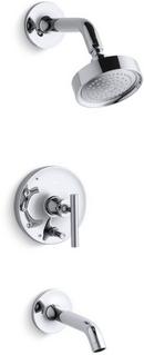 One Handle Single Function Bathtub & Shower Faucet in Polished Chrome (Trim Only)