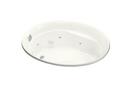 60 x 42-1/4 in. Whirlpool Drop-In Bathtub with Reversible Drain in White