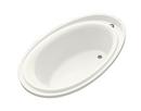 72 x 46 in. Drop-In Bathtub with Reversible Drain in White