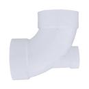 White PVC DWV 90&deg; Elbow with 1-1/2 