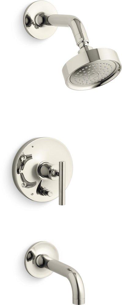 KOHLER Vibrant&reg; Polished Nickel Single Handle Single Function Bathtub & Shower Faucet (Trim Only) 