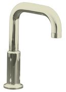 KOHLER Vibrant&reg; Polished Nickel 11-3/8 x 2-1/2 in. Deckmount Non-Diverter Bath Spout 