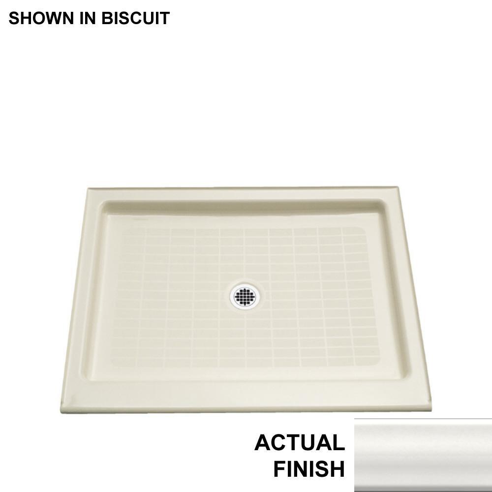 KOHLER White 48 in. Rectangle Shower Base 