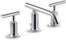 KOHLER Polished Chrome Two Handle Bathroom Sink Faucet 