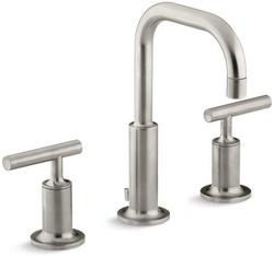 Two Handle Widespread Bathroom Sink Faucet in Vibrant&reg; Brushed Nickel