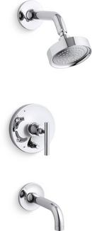 KOHLER Polished Chrome Single Handle Single Function Bathtub & Shower Faucet (Trim Only) 