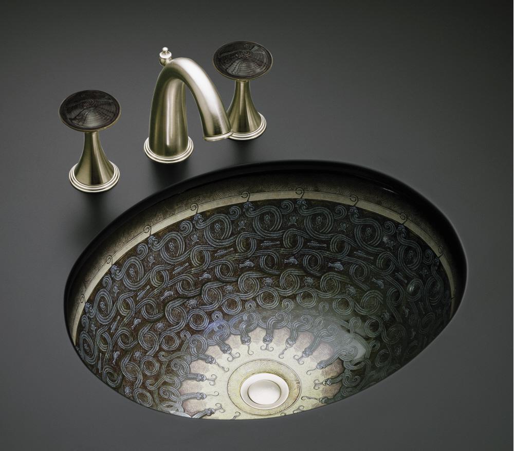 KOHLER Sandbar 1-Bowl Undermount Lavatory Sink 