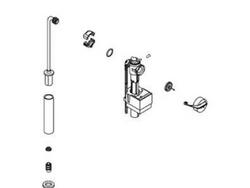 Fill Valve for K-3360 and K-14224 Toilet